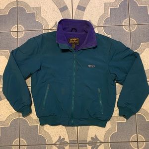 Vintage Eddie Bauer Fleece Lined Jacket 